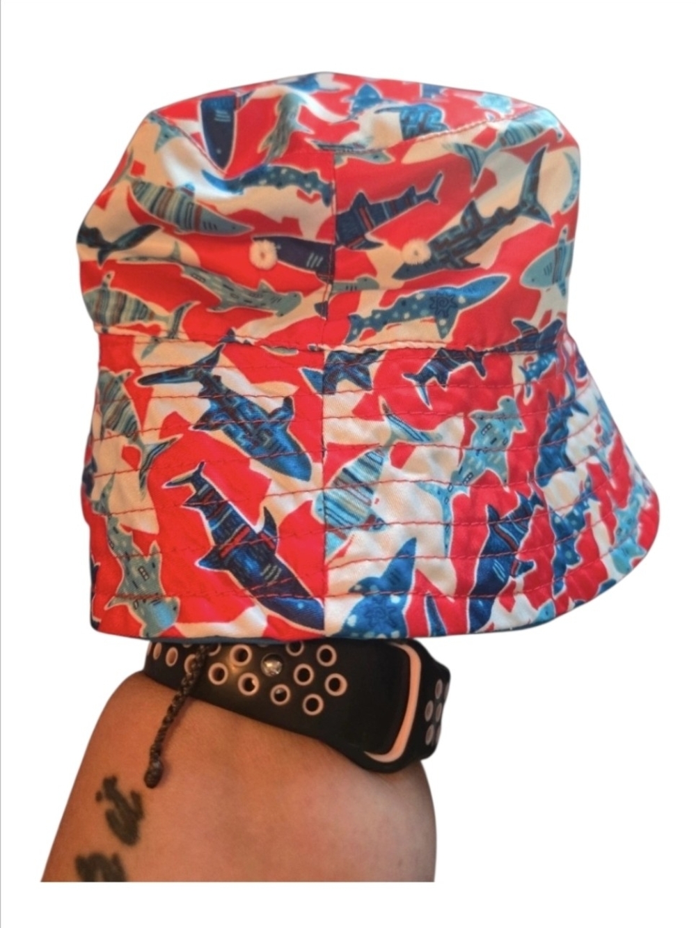 UVSkins Reversible Sun Bucket Hat-Size 2T EUC